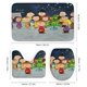 thumbnail image 3 of Juego de Cortina de Ducha Peanuts Desmarcar 4 Piezas, 3 of 6