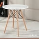 thumbnail image 3 of Comedor Mesa Redonda blanca 80cm + 4 sillas Windsor blanca, 3 of 3