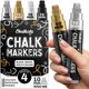 thumbnail image 1 of Marcadores de ventana Chalkola para cristal de coche, lavables, paquete de 4, 1 of 9