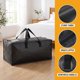 thumbnail image 5 of REGALWOVEN 1 Paquete de Almacenamiento de Ropa, Bolsas de Almacenamiento, Bolsas para Mover para Organizar Mantas, Ropa, Organizadores de Armario y Almacenamiento con Asas Negro 29*13*14.5in, 5 of 7