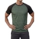 thumbnail image 1 of INSPIRE CHIC Camiseta de Hombre Raglán de Manga Corta Cuello Redondo Casual Camisetas de Béisbol 3XL Verde Oliva, 1 of 6