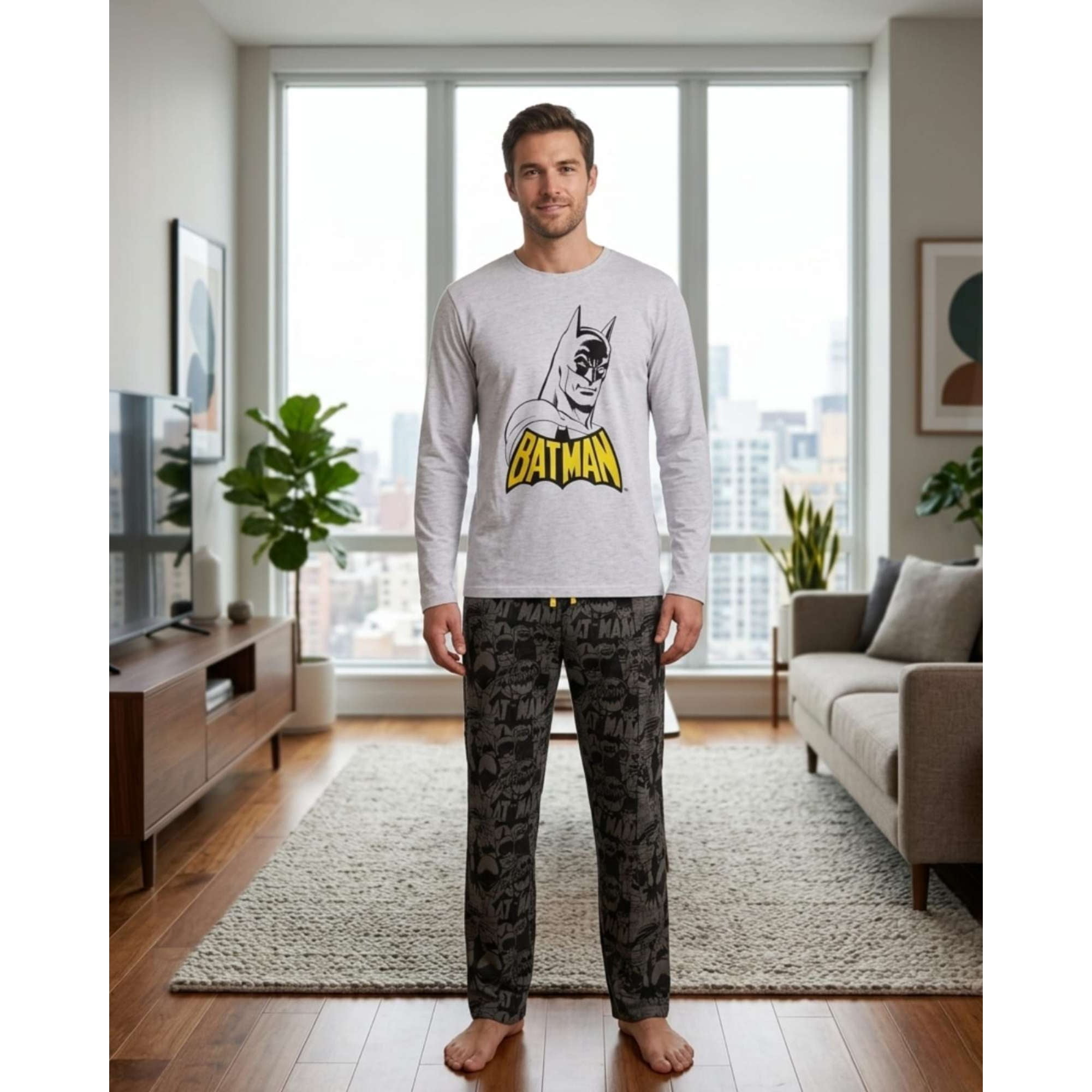 Myl Todo Hogar - Pijama Hombre Micropolar Térmico Invierno Talla M B1
