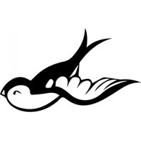 Rienda Libre Graphics - Decomural Swallow Bird Ws-32876