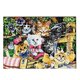thumbnail image 1 of Kits de punto de cruz estampados de la familia Cats para la decoración del hogar para principiantes 47 x 35 cm 14 u., 1 of 5