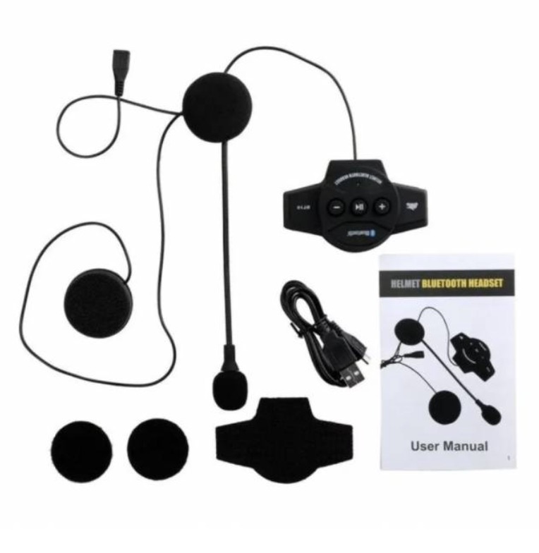 Tomasstore - Intercomunicador Para Moto Bluetooth Audifono Para Casco De Moto 2