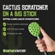 thumbnail image 2 of Rascador Back Scratcher con forma de cactus, extensible, 74 cm, color verde, 2 of 7
