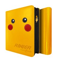 Douper - Carpeta Coleccionable Con Cremallera, 360 Tarjetas Con 20 Páginas, Color Amarillo