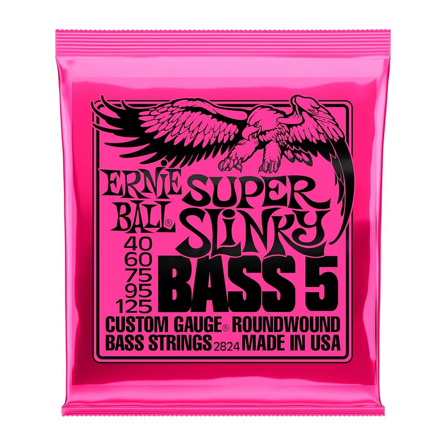 Ernie Ball 2824 Set 5 Cuerdas Bajo Eléctrico
