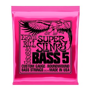 Ernie Ball 2824 Set 5 Cuerdas Bajo Eléctrico