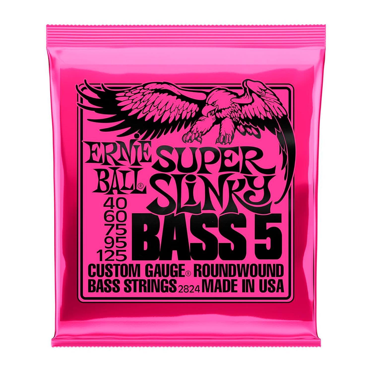 Ernie Ball 2824 Set 5 Cuerdas Bajo Eléctrico