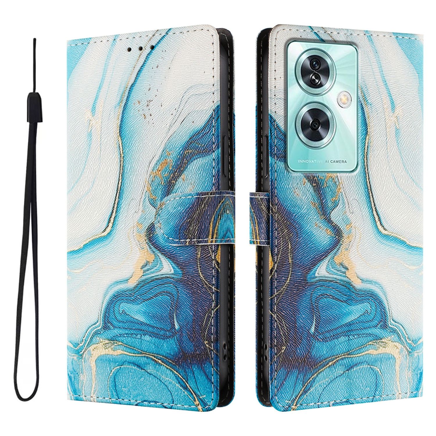 Foxdock Funda Tipo Cartera Para Oneplus Nord N30 Se Con Soporte Y Correa – Diseño De Patrones Lindos