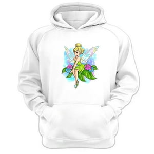 Genérico - Polerón Canguro Campanita Blanco Talla L Unisex