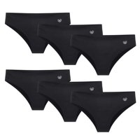 Giovacchino - Pack De 6 Calzones Bikini Microfibra Corte Laser Mujer