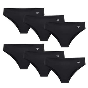 Giovacchino - Pack De 6 Calzones Bikini Microfibra Corte Laser Mujer