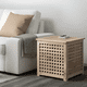 thumbnail image 2 of Mesa Lateral Madera Maciza Con Almacenaje 50x50 Cm #1, 2 of 3