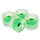 thumbnail image 4 of 4pcs 70mm iluminan ruedas longboard skateboard brillan en la noche 78a verde, 4 of 5