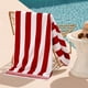 thumbnail image 1 of Toalla de playa 100% Algodón 163x81 CABANA roja, 1 of 7