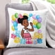 thumbnail image 1 of El Rincón de Gracie Fundas de almohada de terciopelo con tema, regalos de funda de almohada, decoración para el hogar, cojín de lanzar, regalo de cumpleaños para fans y parejas. 45cm x 45cm., 1 of 6