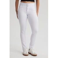 Fashionspark - Jeans Mujer Push Up Jenny Blanco