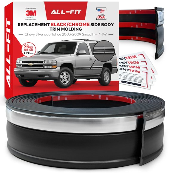 Moldura Lateral de Carrocería All-Fit Automotive 7,6 cm 7,6 m