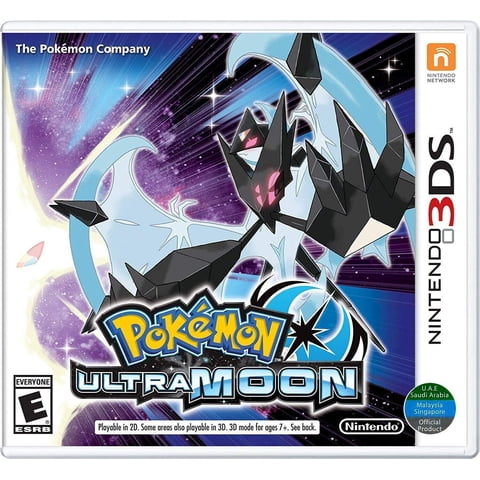Pokémon Ultra Luna Juego Para Nintendo 3Ds Edición Mundial
