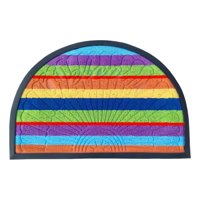 Genérico - Set De 4 Alfombra Arcoiris Hogar Entrada Antideslizante Jhn