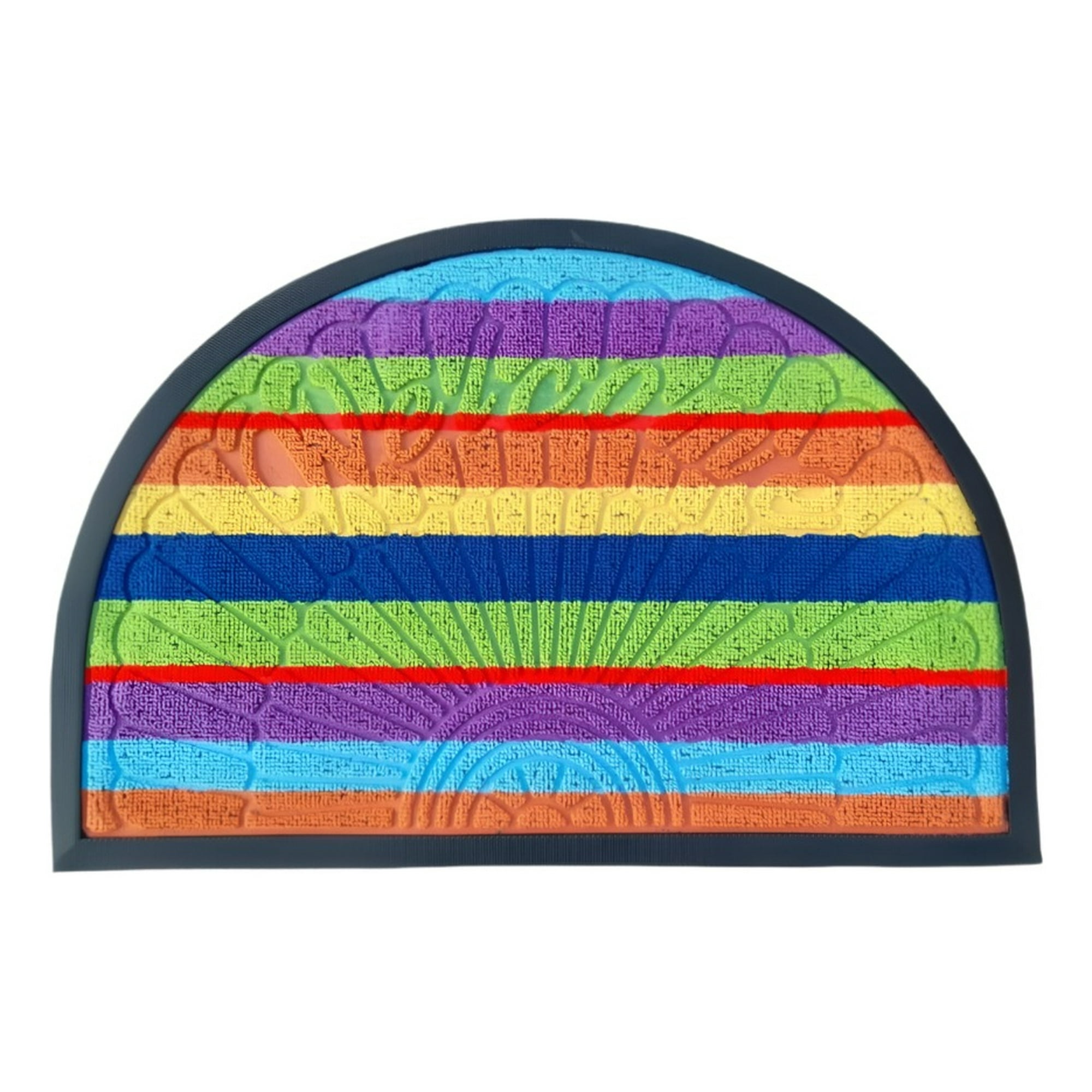 Genérico - Set De 4 Alfombra Arcoiris Hogar Entrada Antideslizante Jhn