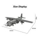 thumbnail image 3 of Avión cargero FACH C-130 Hercules, compatible Lego, 3 of 9