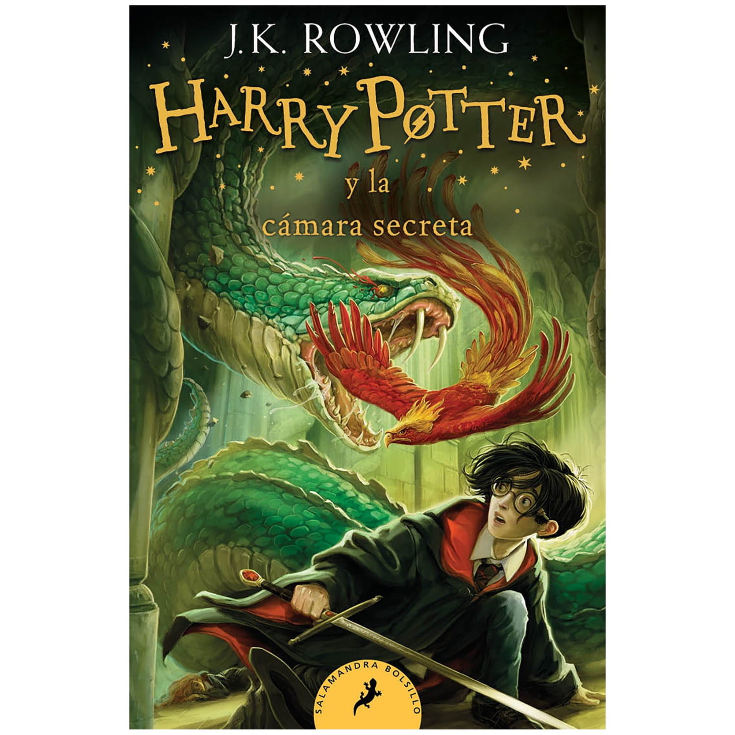 Salamandra Bolsillo - Libro Harry Potter Y La Camara Secreta N° 2