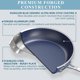 thumbnail image 2 of Set de utensilios de cocina Nuwave Healthy Duralon Blue Ceramic Antiadherente, 2 of 9