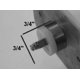 thumbnail image 5 of Botón de timbre A29 con cable, negro con recubrimiento en polvo, 7 x 4 cm, 5 of 6