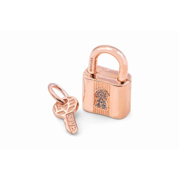 Dangle Charm Pandora Padlock And Key
