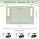thumbnail image 2 of Funda para Asiento de Carrito de Golf MoKo 133 x 80,5 cm Verde con 4 Bolsillos, 2 of 7