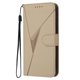 thumbnail image 2 of Funda Cartera Fibra de Carbono para TCL 60R con Soporte y Cierre Magnético Oro, 2 of 6