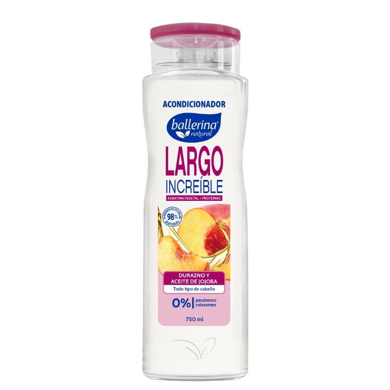 Acondicionador Largo Increible 750 ml Ballerina