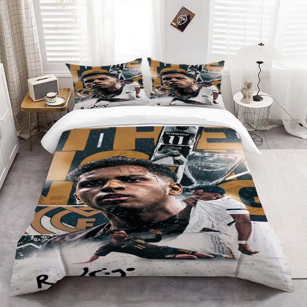 3pcs Rodrigo King Style Pattern Three-Piece Set Soft And Comfortable bedding