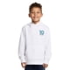 thumbnail image 1 of Sudadera con capucha Messi Legend para niño, manga larga, fleece, blanca, talla 8, 1 of 4