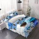 thumbnail image 1 of Three-Piece Pablo Gavi Collage Art Printed Duvet Cover Set Duvet Cover + Pillowcases, 1 of 1