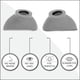 thumbnail image 3 of Gafas Super Sunnies Slim Flex de protección ocular UV, color gris, 3 of 7