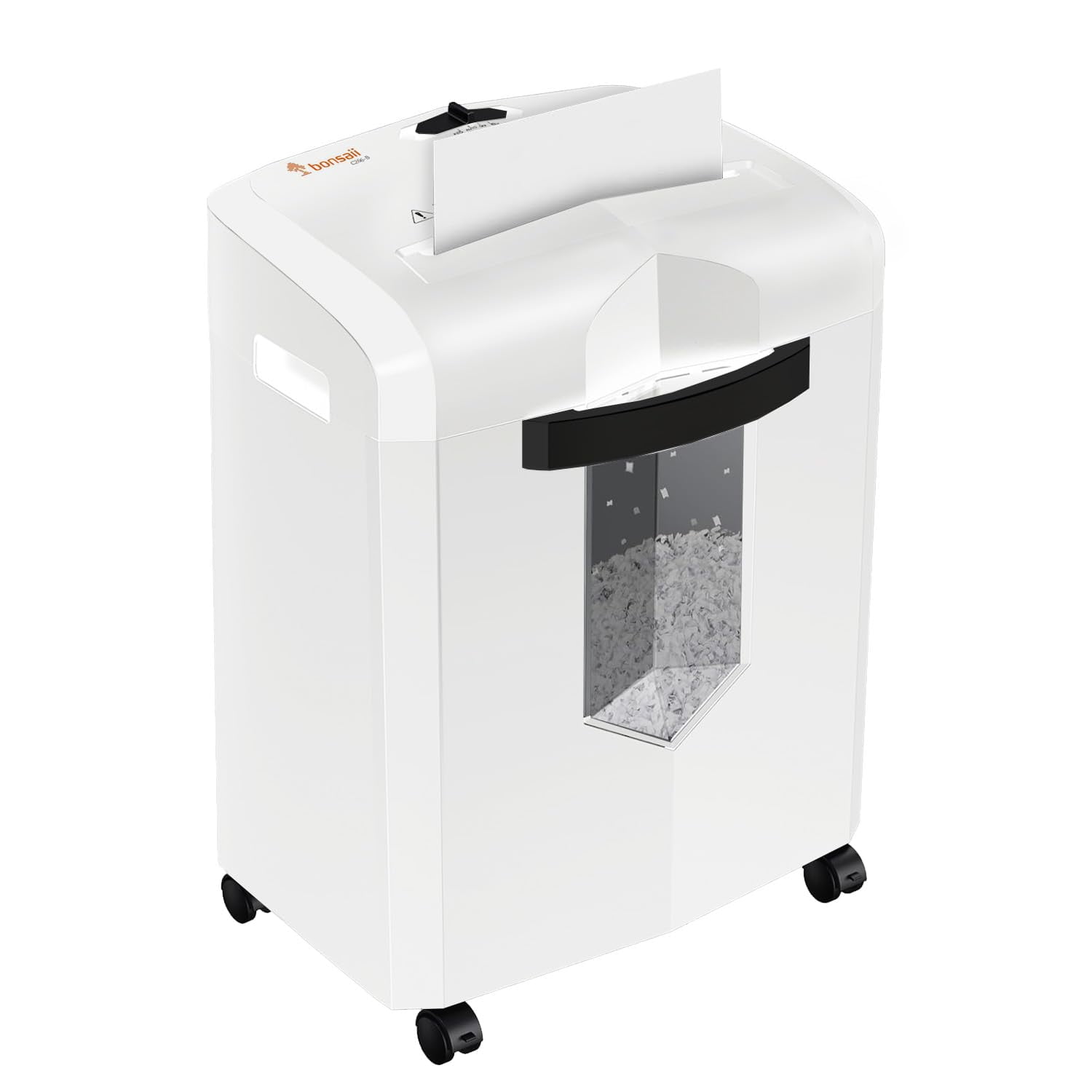 Destructora Bonsaii Micro Corte Portátil Para 12 Hojas P-4, 16 Litros, Blanca