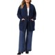 thumbnail image 2 of Agnes Orinda Women's Plus Size Chaqueta de Punto Abierta de Manga Larga Casual Suave Midi con Bolsillos 3X Azul, 2 of 6