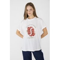 Eclipse - Polera Ambar Crudo Crema Xl