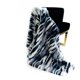 thumbnail image 4 of Manta de lujo de piel sintética elegante Plutus Brands, azul/negro/blanco, 4 of 4