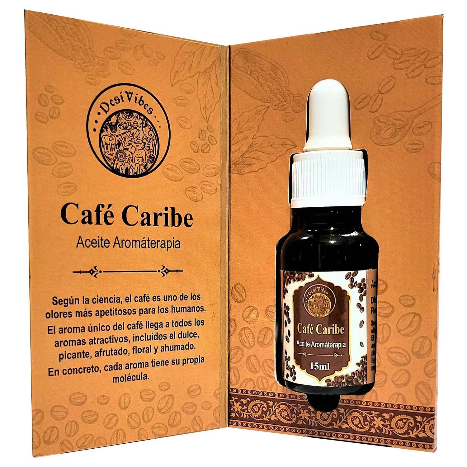 Aceite Aromaterapia Café Caribe - Desi Vibes