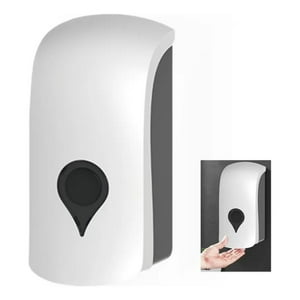 Genérica - Dispensador Jabon Líquido Rellenable Plastico Al Muro 1000Ml