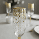 thumbnail image 3 of Pack 4 Copas Champagne Espumante Dorada Regalo Boda Fiesta, 3 of 8
