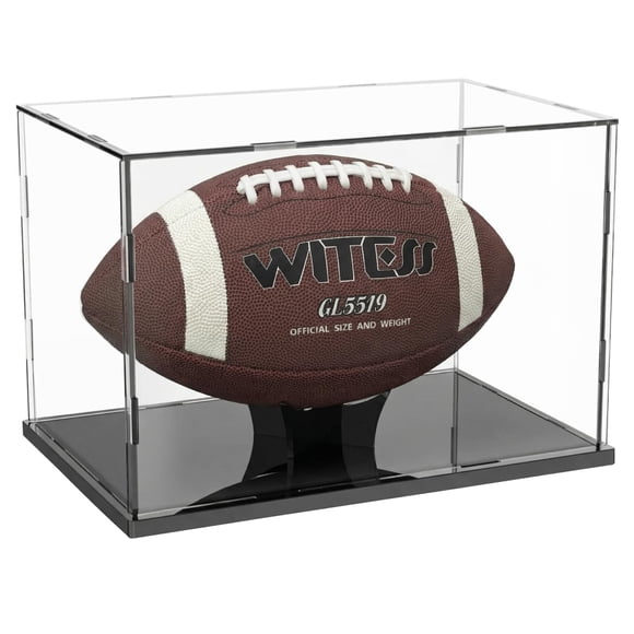 Vitrina de exhibición para balón de fútbol WANLIAN de acrílico 30 x 20 x 20 cm