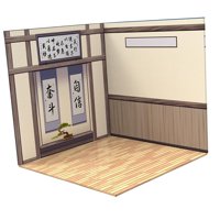 Magideal - Fondo De Colección De Organizador De Almacenamiento De Decoración De Fondo De Estilo Japonés 1:12 Para Figuras De Acción, Coche Fundido A Presión, Muñ Sala De Estudio