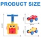 thumbnail image 4 of Coche de lanzamiento con globos, juego de vehículos propulsados por aire, coche de carreras con globos, coche inflable creativo con bomba, regalo para niños con 12 globos, 4 of 5
