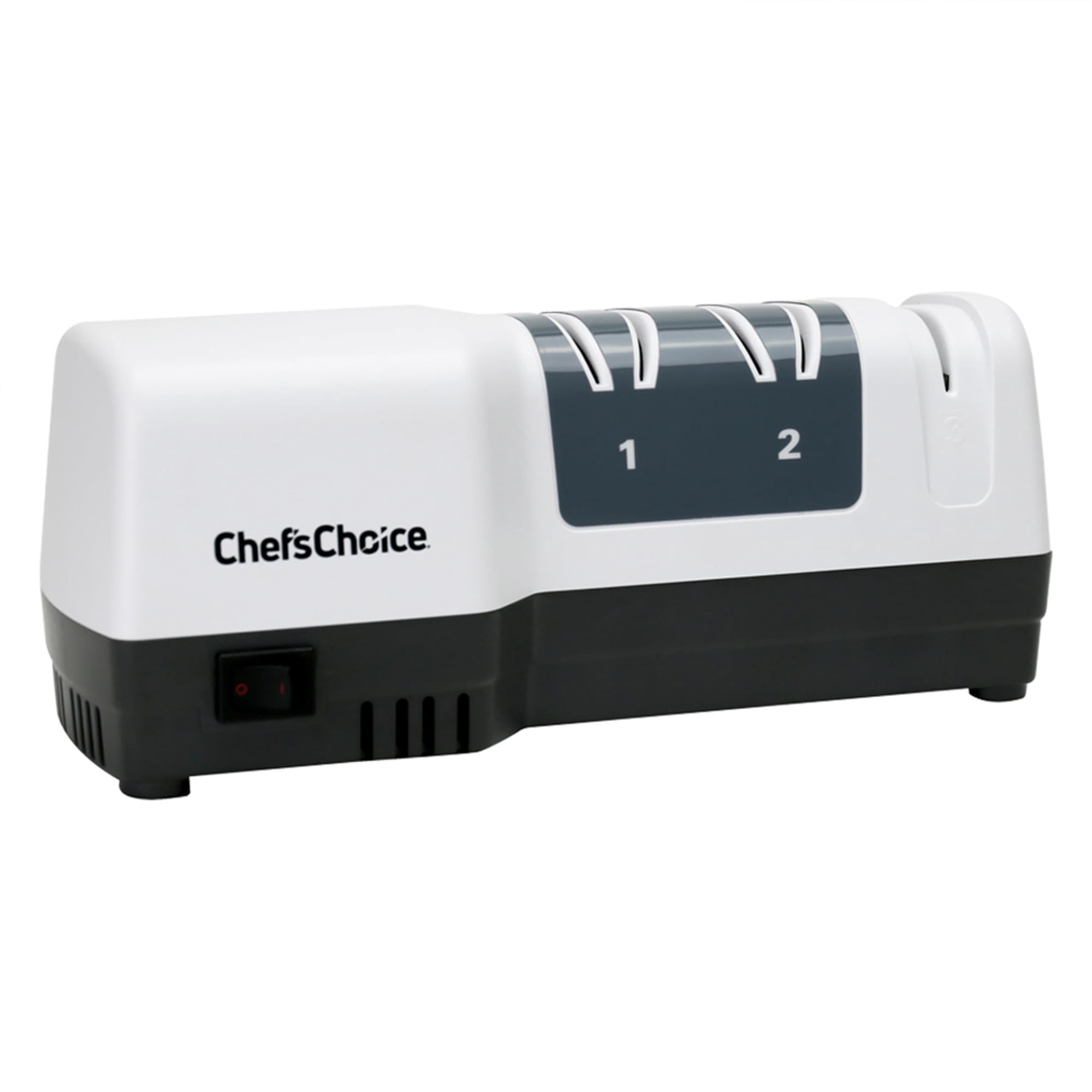 Afilador De Cuchillos Chef'schoice Hybrid Eléctrico De 3 Etapas Blanco
